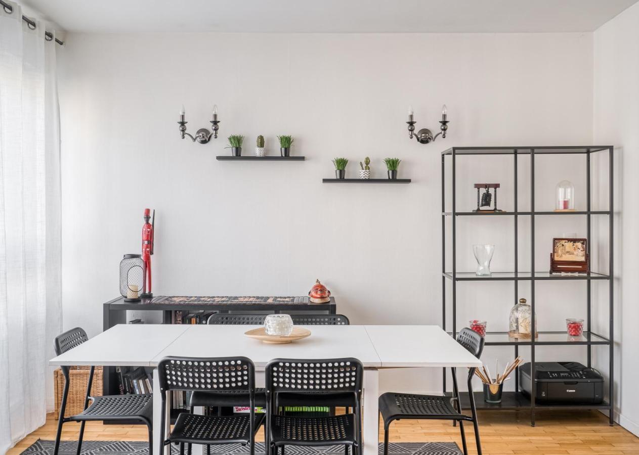 Superbe Apart 2 Rooms Lumineaux Parking Casa Lyon Exterior foto